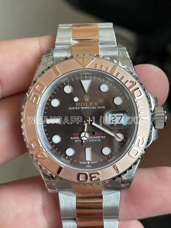 Rolex Yacht-Master 40 126621 Everose Rolesor Superlumed Brown Dial VR3235 VS Factory