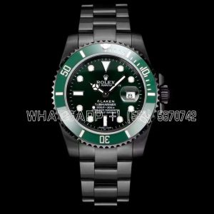 Blaken Submariner Date LV 116610 904L PVD/SS Black Dial on PVD Bracelet VS3135