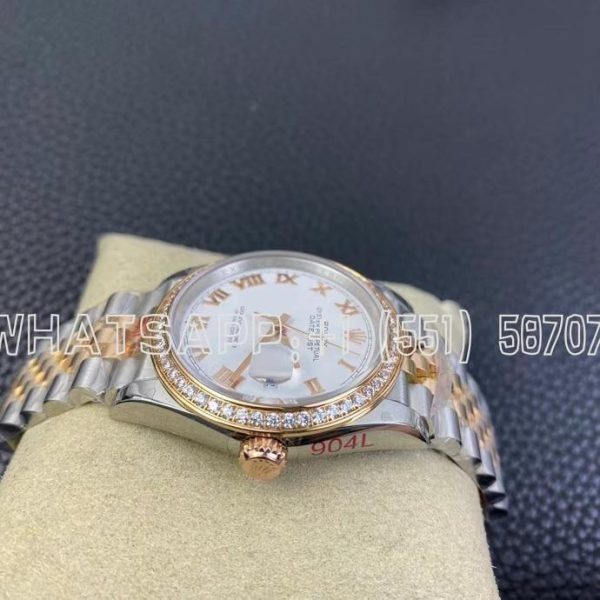 Rolex DateJust 116231 36mm 18K Rose Gold Roman Dial GMF