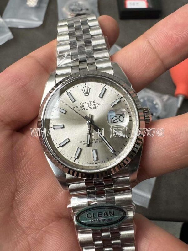 Rolex Datejust 36 116234 Silver Dial Clean Factory