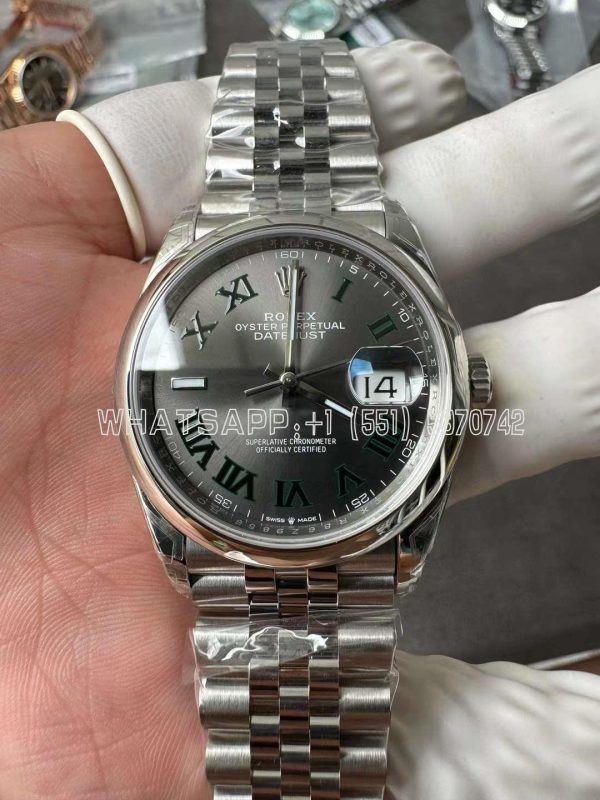 Rolex Datejust 36 126234 Anthracite Dial Roman Marker AR Factory