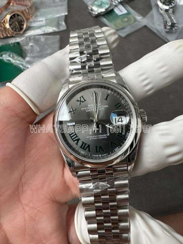 Rolex Datejust 36 126234 Anthracite Dial Roman Marker AR Factory