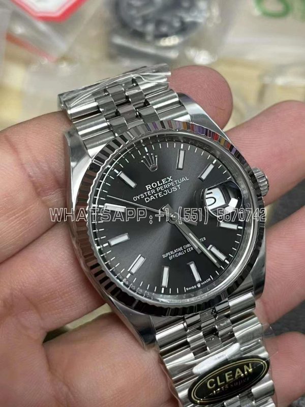 Rolex Datejust 36mm 116234 Anthracite Dial Clean Factory