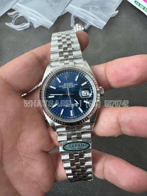 Rolex Datejust 36mm 116234 Blue Dial Clean Factory