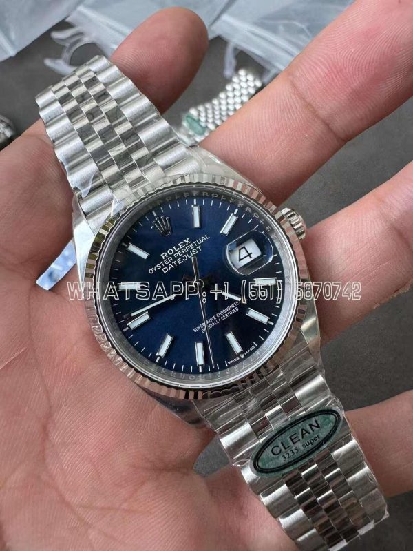 Rolex Datejust 36mm 116234 Blue Dial Clean Factory