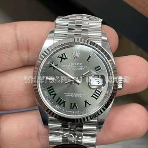 Rolex Datejust 36mm 126234 Anthracite Dial Roman Marker Clean Factory