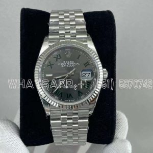 Rolex Datejust 36mm 126234 Anthracite Dial Roman Marker VS Factory