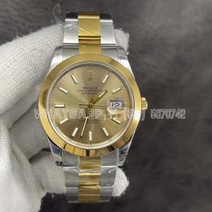 Rolex Datejust 41 126303 Stainless steel and yellow gold Champagne Dial VS Factory