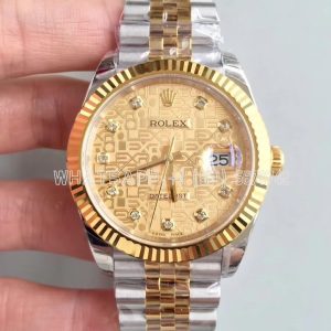 Rolex Datejust 41 126333 41mm EWF SS & Yellow Gold Dial Swiss 3235