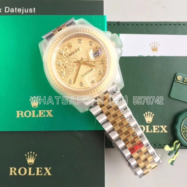 Rolex Datejust 41 126333 41mm EWF SS & Yellow Gold Dial Swiss 3235