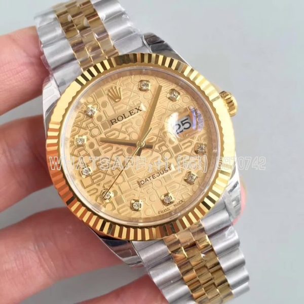 Rolex Datejust 41 126333 41mm EWF SS & Yellow Gold Dial Swiss 3235