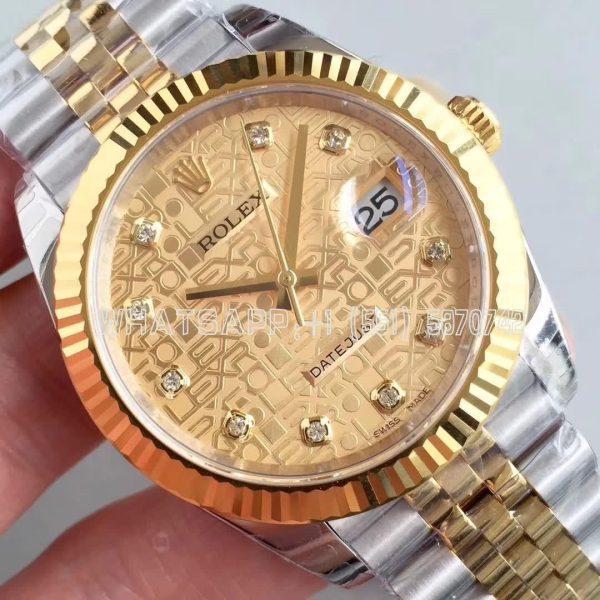 Rolex Datejust 41 126333 41mm EWF SS & Yellow Gold Dial Swiss 3235