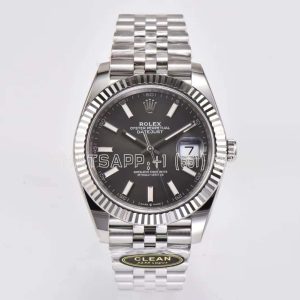 Rolex Datejust 41 126334 SS 904L Anthracite Dial Jubilee Bracelet Swiss 3235 Clean Factory