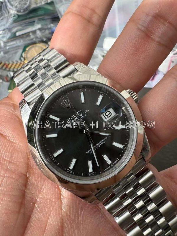 Rolex Datejust 41 126334 SS 904L Anthracite Dial Swiss 3235 AR Factory