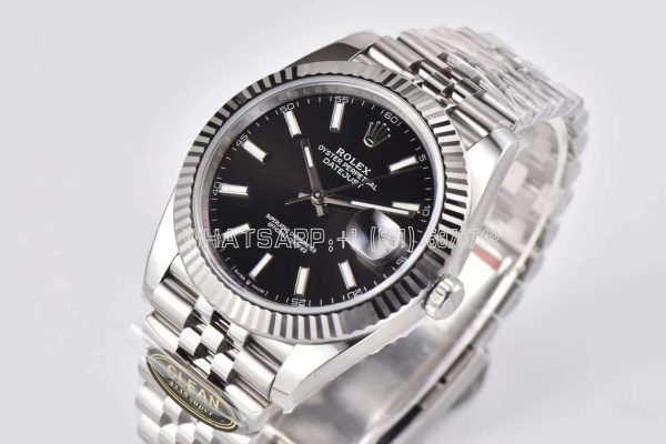 Rolex Datejust 41 126334 SS 904L Black Dial Jubilee Bracelet Swiss 3235 Clean Factory