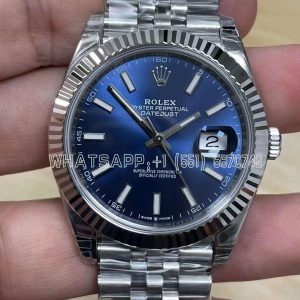 Rolex Datejust 41 126334 SS 904L Blue Dial Jubilee Bracelet Swiss 3235 AR Factory