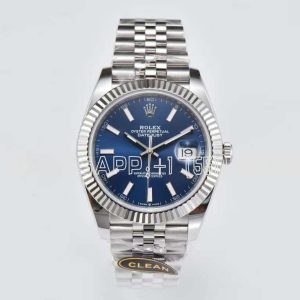 Rolex Datejust 41 126334 SS 904L Blue Dial Jubilee Bracelet Swiss 3235 Clean Factory