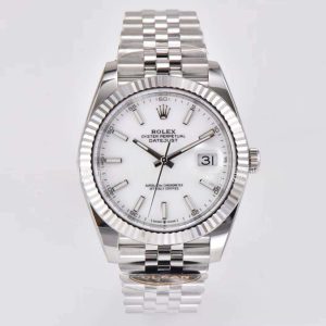 Rolex Datejust 41 126334 SS 904L White Dial Jubilee Bracelet Swiss 3235 Clean Factory