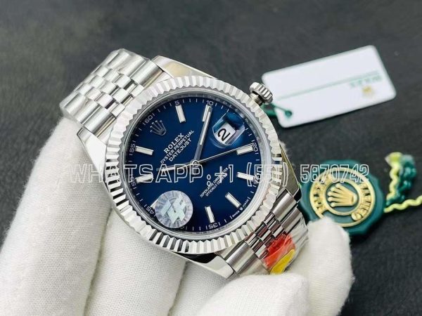 Rolex Datejust 41 126334 ZF SS 904L Blue Dial Jubilee Bracelet Swiss VR 3235