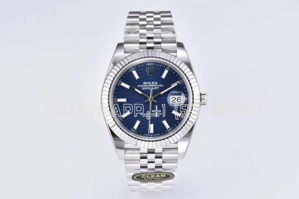 Rolex Datejust 41mm 126334 Blue Fluted Dial Jubilee Bracelet Swiss 3235 Clean Factory