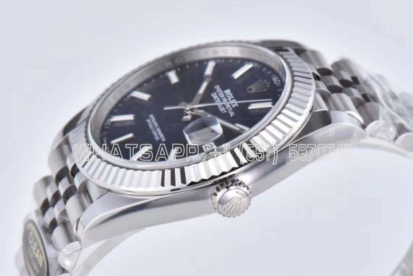 Rolex Datejust 41mm 126334 Blue Fluted Dial Jubilee Bracelet Swiss 3235 Clean Factory