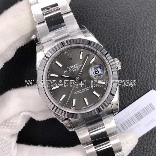 Rolex Datejust 41mm 126334 Grey Dial VS Factory