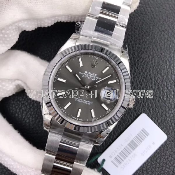 Rolex Datejust 41mm 126334 Grey Dial VS Factory