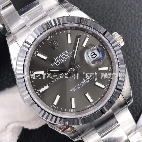 Rolex Datejust 41mm 126334 Grey Dial VS Factory