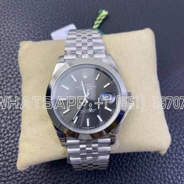 Rolex Datejust II 126300 41mm Jubilee Bracelet Anthracite Dial Swiss 3235 GMF