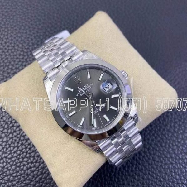 Rolex Datejust II 126300 41mm Jubilee Bracelet Anthracite Dial Swiss 3235 GMF