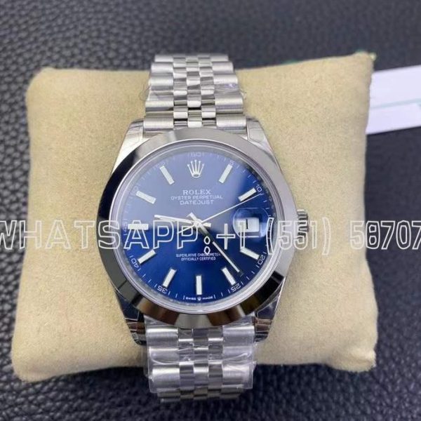 Rolex Datejust II 126300 41mm Jubilee Bracelet Blue Dial Swiss 3235 GMF