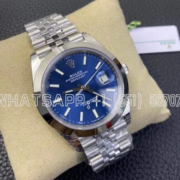 Rolex Datejust II 126300 41mm Jubilee Bracelet Blue Dial Swiss 3235 GMF