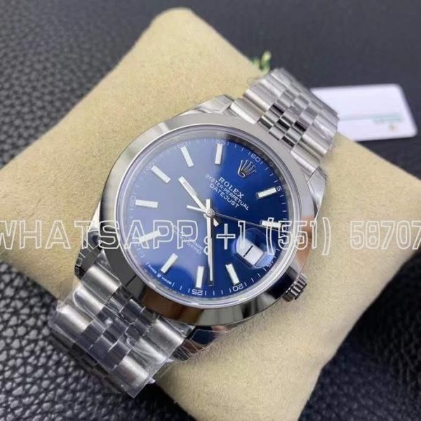 Rolex Datejust II 126300 41mm Jubilee Bracelet Blue Dial Swiss 3235 GMF