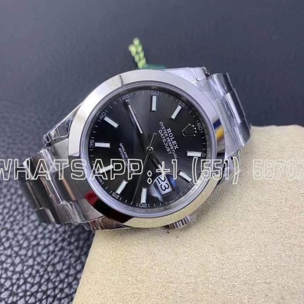 Rolex Datejust II 126300 41mm Oyster Bracelet Anthracite Dial Swiss 3235 GMF