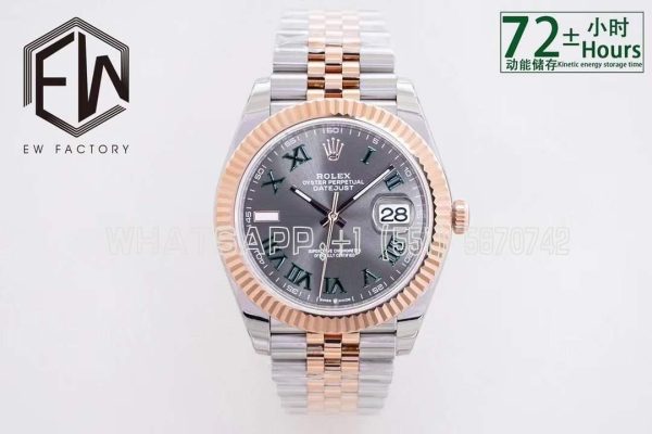 Rolex Datejust Two Tone Jubilee 3235 Super Clone Eta 126333 EWF