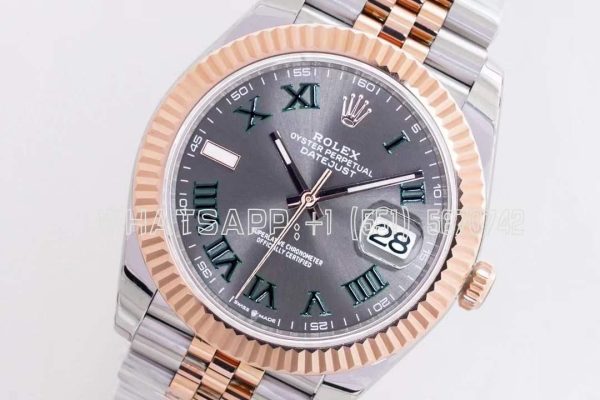 Rolex Datejust Two Tone Jubilee 3235 Super Clone Eta 126333 EWF