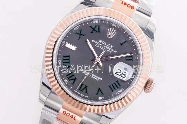 Rolex Datejust Two Tone Oyster 3235 Super Clone Eta 126333 EWF