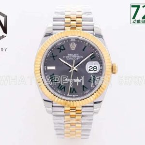 Rolex Datejust Wimbledon Two Tone Jubile 3235 Super Clone Eta 126333 EWF