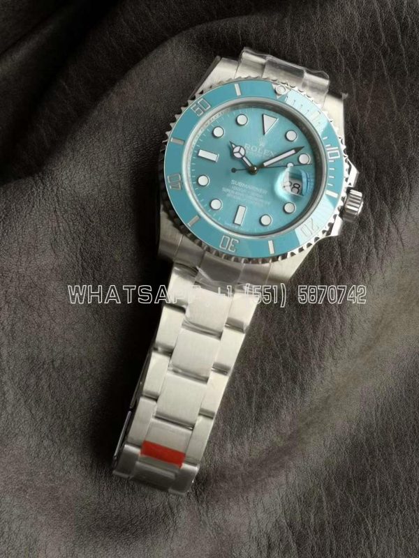 Rolex Submariner 40mm BLAKEN Special Light Blue Dial A3135 NOOB Factory