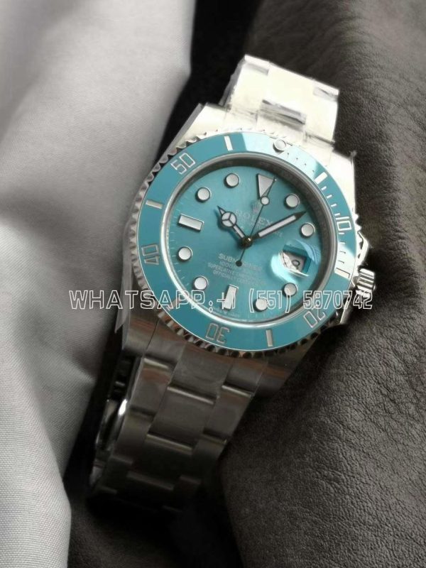 Rolex Submariner 40mm BLAKEN Special Light Blue Dial A3135 NOOB Factory