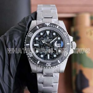 Rolex Submariner Date 116610 Limited Edition 40mm Full 904L Carbon Fiber Dial DIW Factory