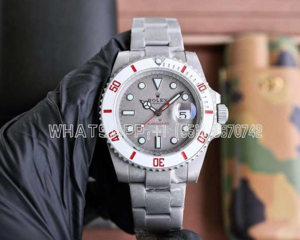 Rolex Submariner Date 116610 Limited Edition 40mm Full 904L Carbon Gray Dial DIW Factory