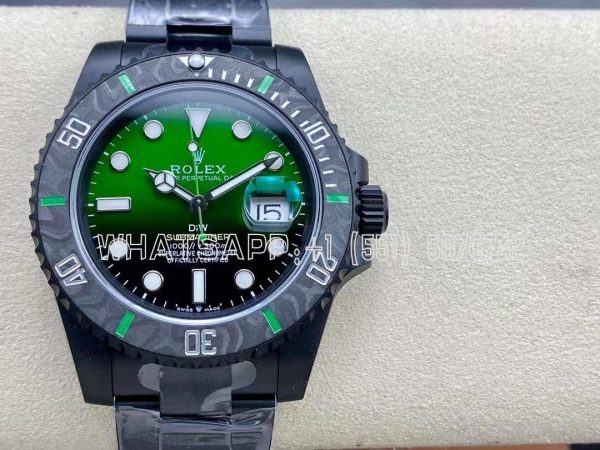 Rolex Submariner Date 116610 Limited Edition 40mm Full 904L Gradient Green Dial DIW Factory