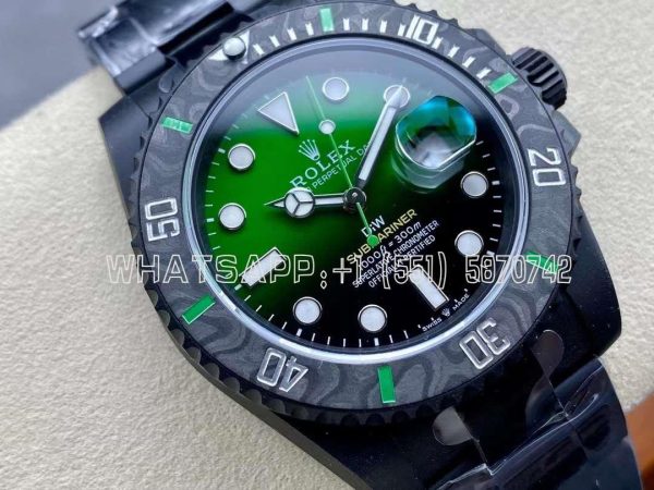 Rolex Submariner Date 116610 Limited Edition 40mm Full 904L Gradient Green Dial DIW Factory