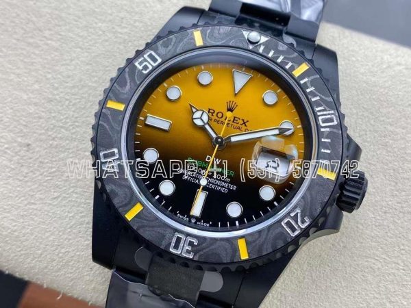 Rolex Submariner Date 116610 Limited Edition 40mm Full 904L Gradient Orange Dial DIW Factory