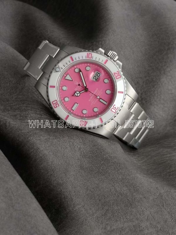 Rolex Submariner Date 116610 Limited Edition 40mm Full 904L Pink Dial VS Factory