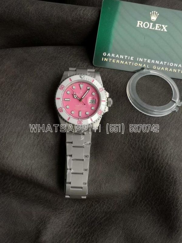 Rolex Submariner Date 116610 Limited Edition 40mm Full 904L Pink Dial VS Factory