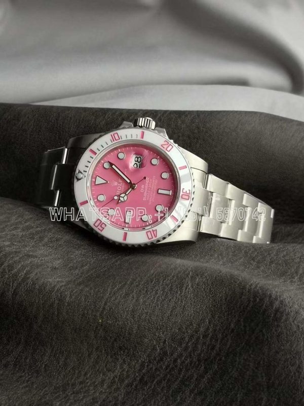 Rolex Submariner Date 116610 Limited Edition 40mm Full 904L Pink Dial VS Factory