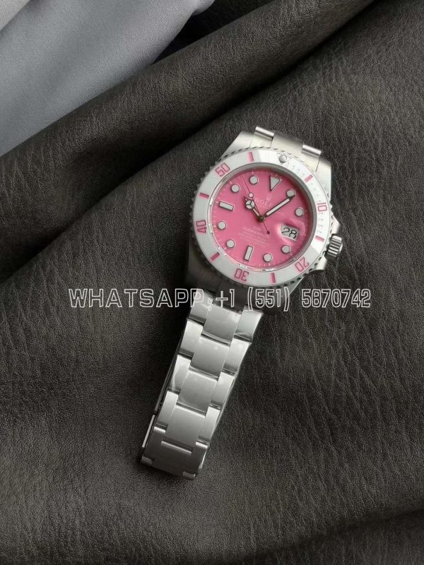 Rolex Submariner Date 116610 Limited Edition 40mm Full 904L Pink Dial VS Factory