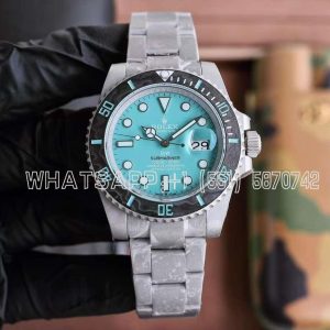 Rolex Submariner Date 116610 Limited Edition 40mm Full 904L Sky Blue Dial DIW Factory